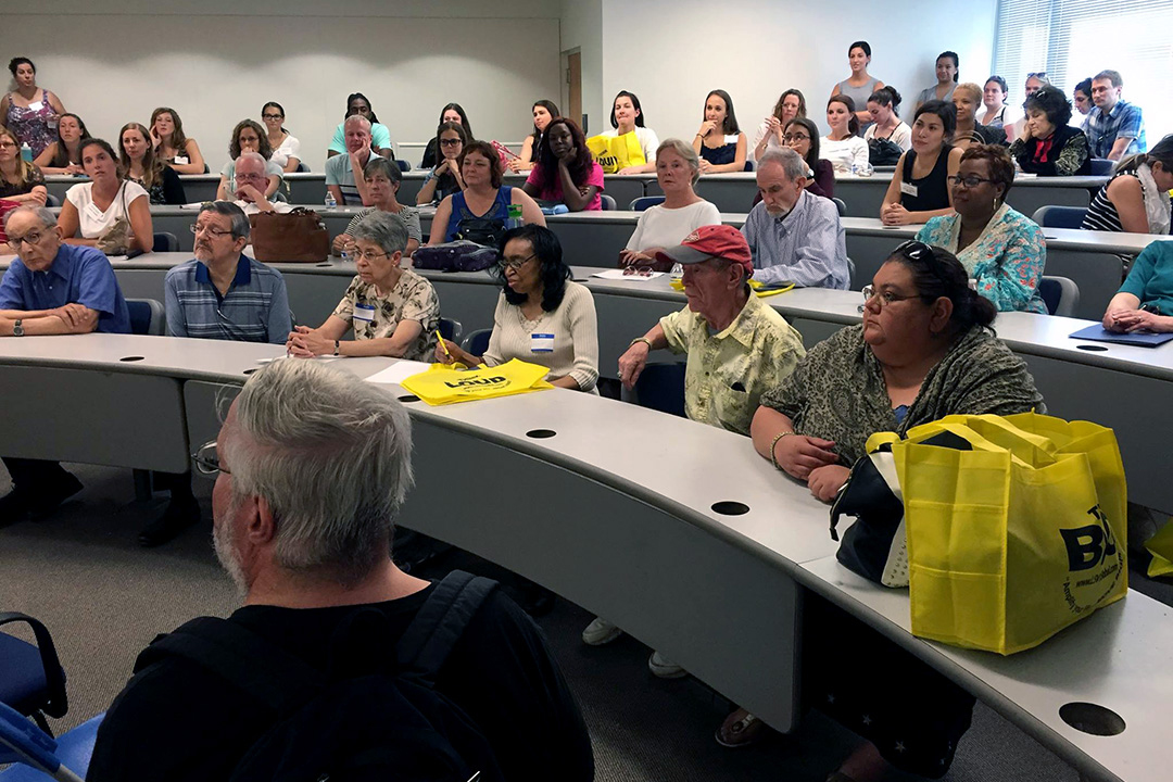 Participants at a LSVT LOUD Training and Certification Workshop.